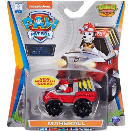 Paw Patrol veículo die cast Marshall Dino