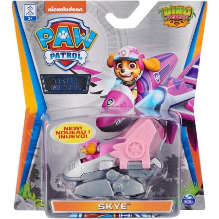 Paw Patrol veículo die cast Skye Dino