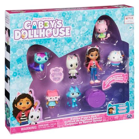 Conjunto 7 Figuras da casa de bonecas da Gabby