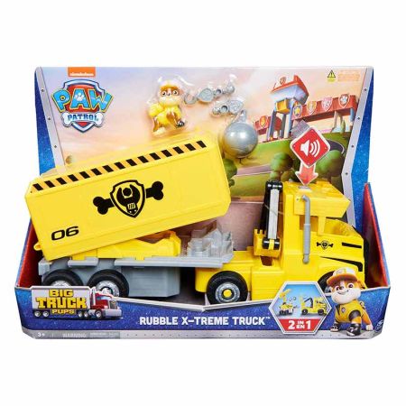 Patrulha Pata Big Trucks Mega Camião Construção