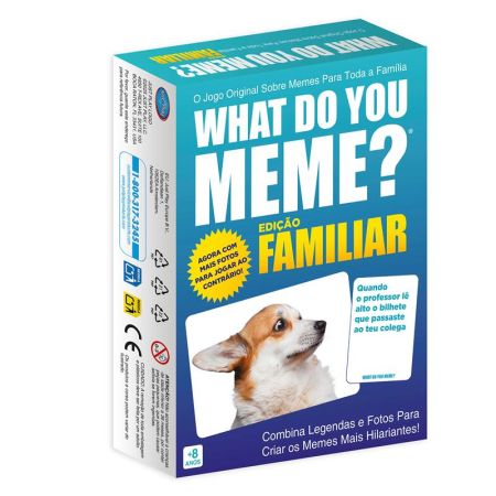 Jogo de mesa What Fo You Meme! Família