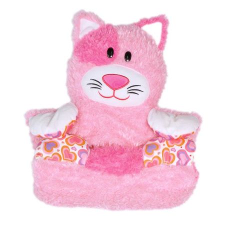 Dormi locos almofada gato rosa