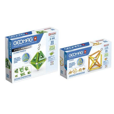 Pack especial Geomag 35+24 peças