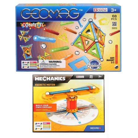 Geomag pack 68 Confetti + 35 Mechanics