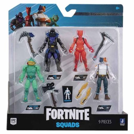 Fortnite 4 figuras Micro Legendary Series 6,5cm