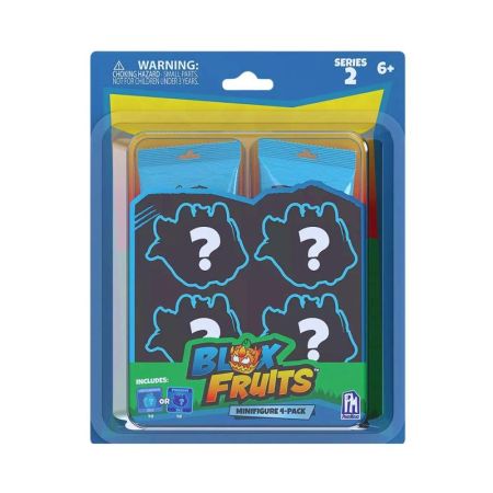 Blox Fruits mini figuras surpresa pack de 4