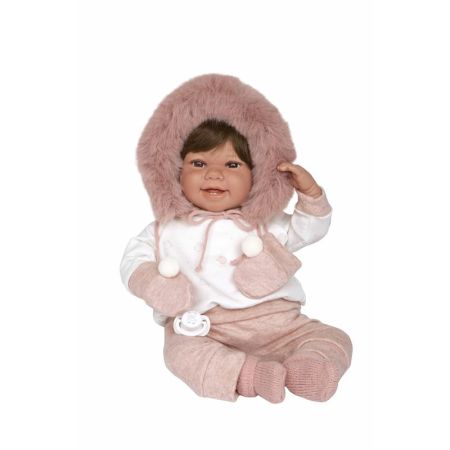 Bebé Elegance 45 cm com peso luvas rosa