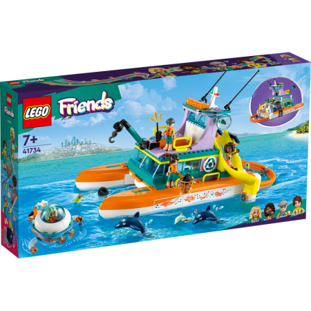 Lego Friends Barco de Resgate Marítimo