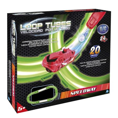 Loop Tubes Velocidade por um tubo