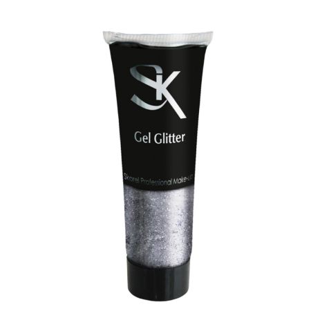 Tubo de Gel Glitter 30 ml Plateado