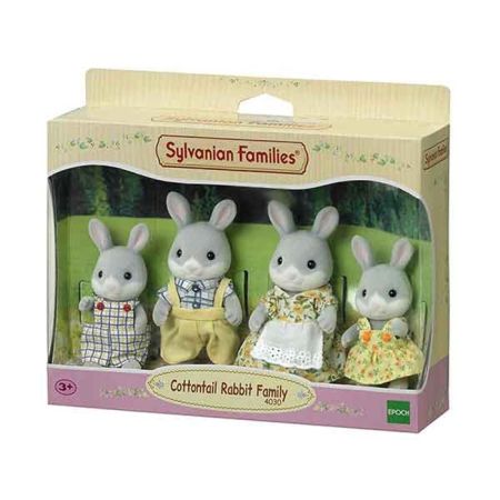 Sylvanian Families família Coelhos Cauda Algodão