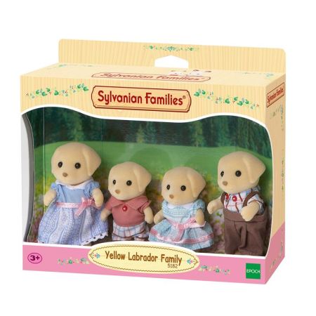 Sylvanian Families - família de cães (labrador)