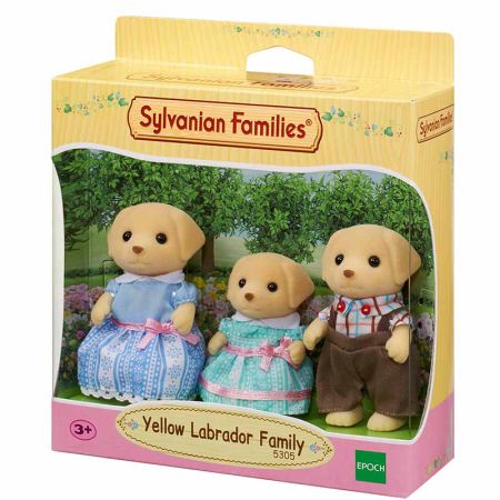 Sylvanian Families  Família Cão Labrador