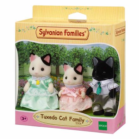 Sylvanian Families Família Gato Smoking