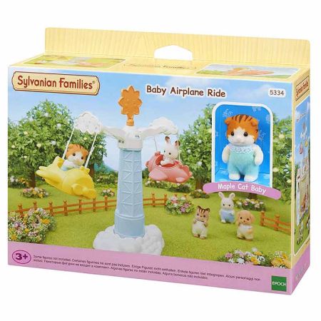 Sylvanian families carrossel do jardim de infância