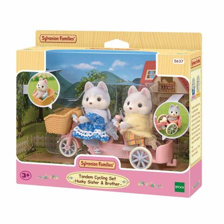 Sylvanian Families irmãos Husky