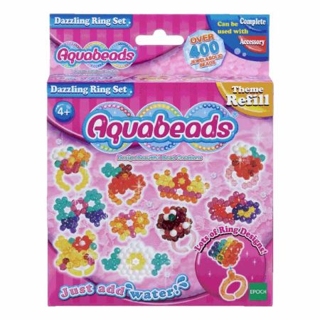 Aquabeads Conjunto de Anéis Deslumbrantes