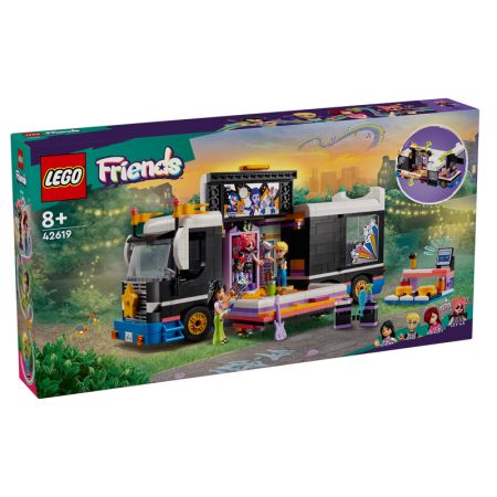 Lego Friends autocarro de grande tour musical