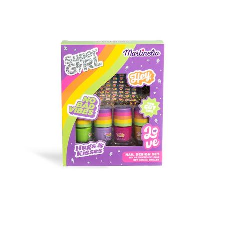 Conjunto de unhas Super Girl