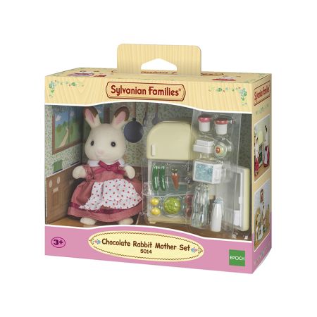 Sylvanian Families pack Mãe Coelhos Chocolate