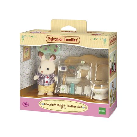 Sylvanian Families pack irmão Coelhos Chocolate