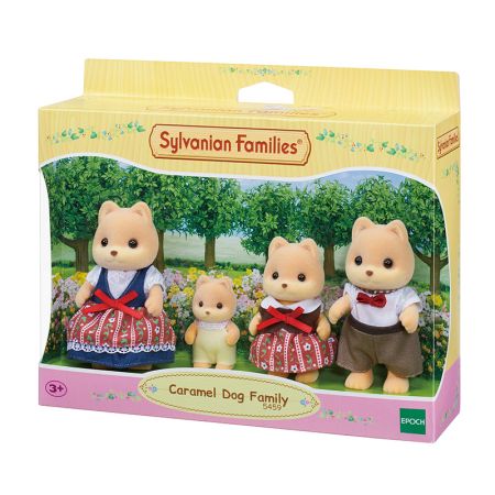 Sylvanian Families Família Cão Caramelo