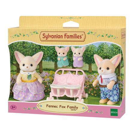 Sylvanian Families familia raposo do deserto