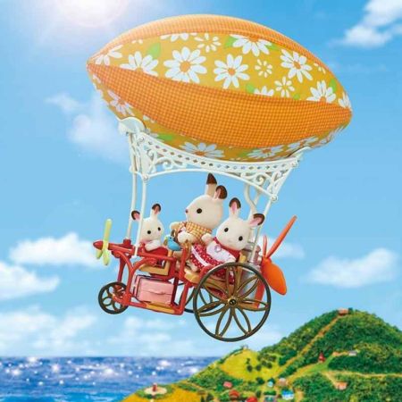 Sylvanian Families aventura em balão