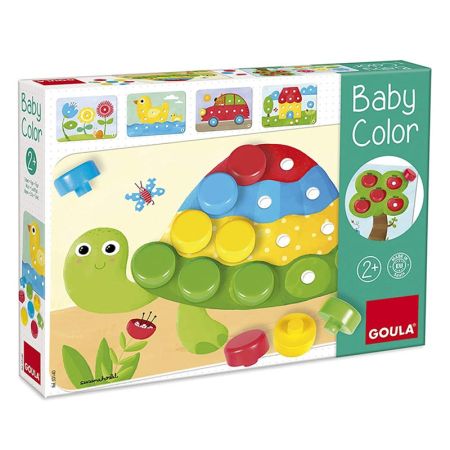 Jogo infantil de encaixe Baby Color