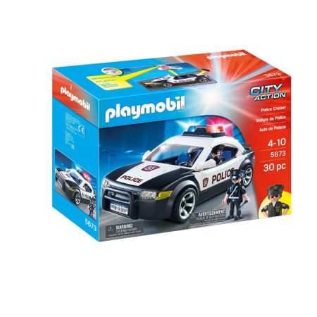 Playmobil City Action Hidroavião carro de policia