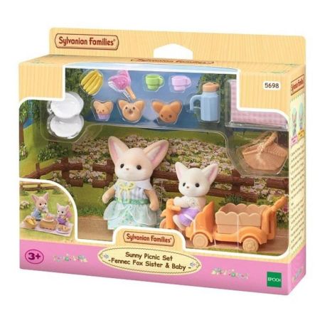 Sylvaniam Families set picnic raposa do deserto