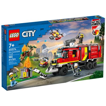Lego City unidade móvil de controlo de incêndios