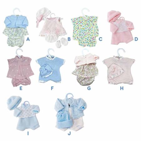 Roupa sortida Elegance para Boneca bebé de 26 cm
