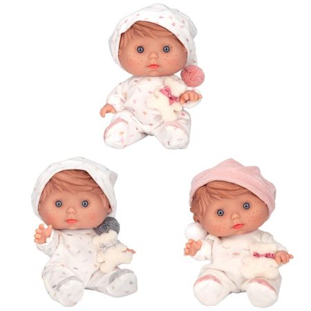 Boneca Beb&eacute; Elegance 26 cm Cocolin corpo vinil