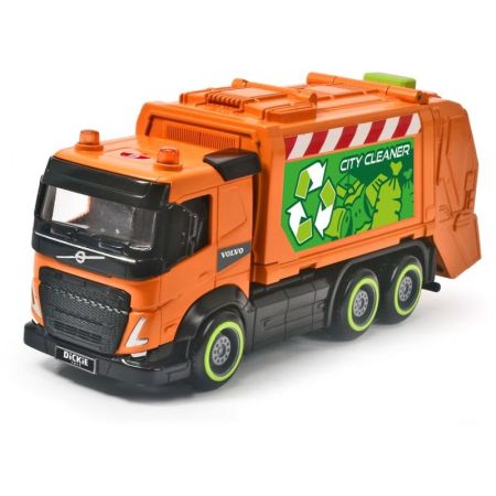 Camião Cidade 23cm recolha de resíduos de laranja
