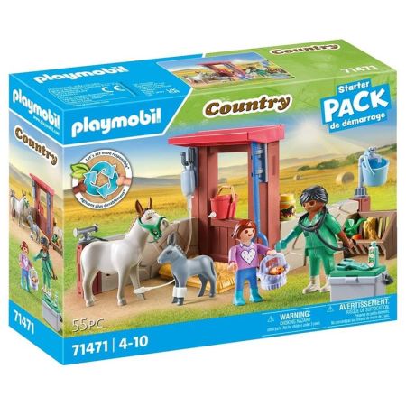 Playmobil starter pack Veterinária da quinta