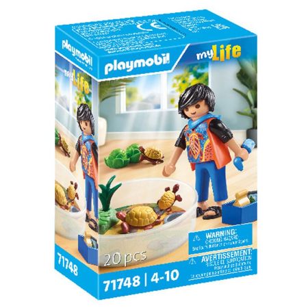 Playmobil My Life terreiro para tartarugas
