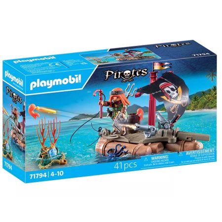 Playmobil Pirates bote pirata com tesouro
