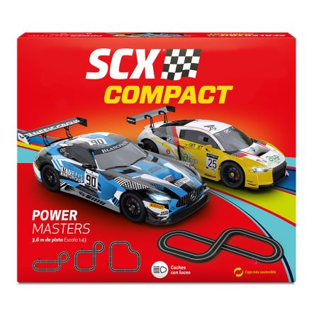 Pistas, carros e circuitos da Scalextric SCX