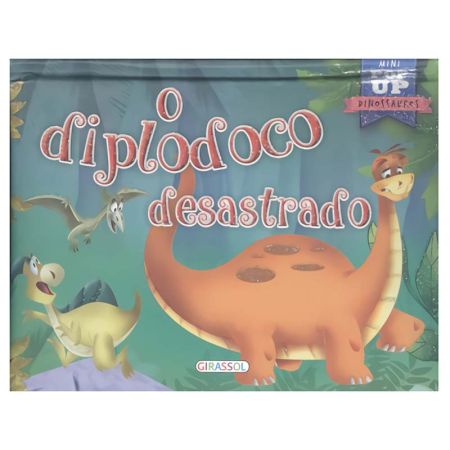 Livro O diplodoco desastrado