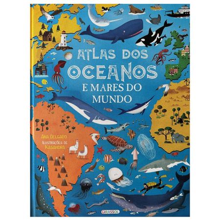 Atlas dos oceanos e mares do mundo
