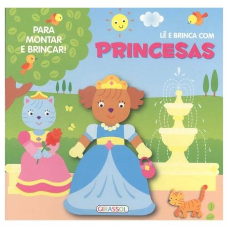 Livro Lê e brinca com as Princesas