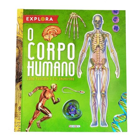 Livro Explora o corpo humano