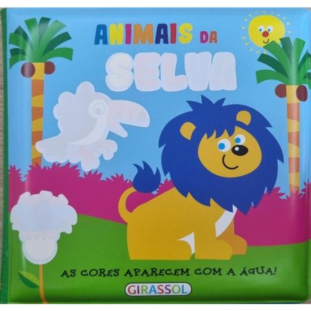 Livro para Banho Animais da Selva