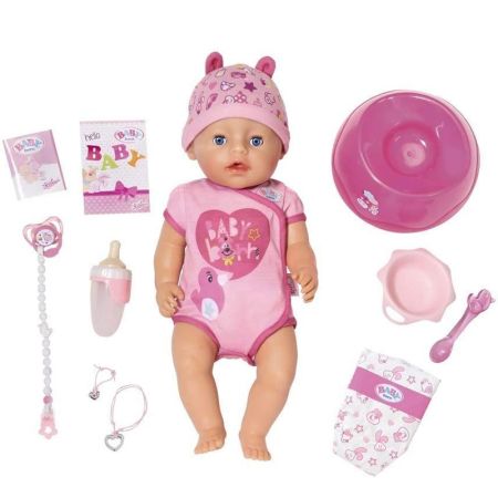 Boneca Baby Born bebé menina interativa 43 cm