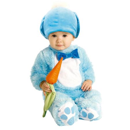 Disfarce coelhinho bebé azul