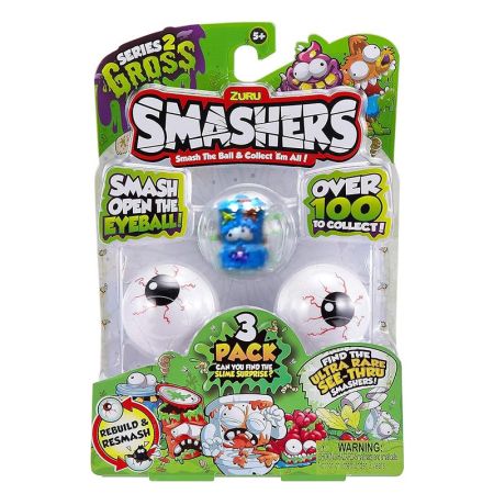 Smashers S2  Pack 3 mini figuras