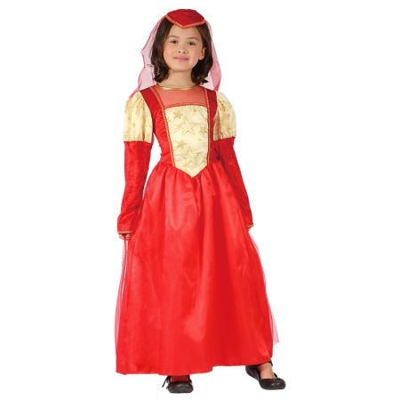 Disfarce princesa medieval infantil