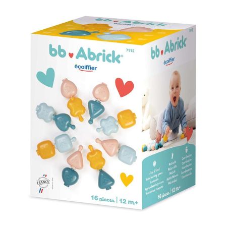 Abrick conjunto de 16 contas encaixáveis
