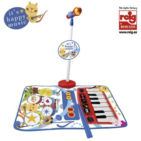 Tapete Fisher Price bateria piano e micro